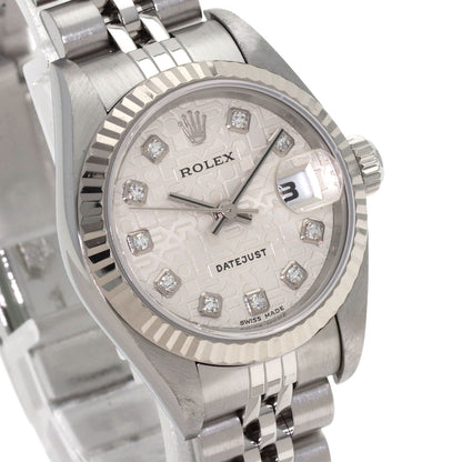 ROLEX DATEJUST 10P Diamond Watches 79174G Stainless Steel/Stainless Steel Ladies