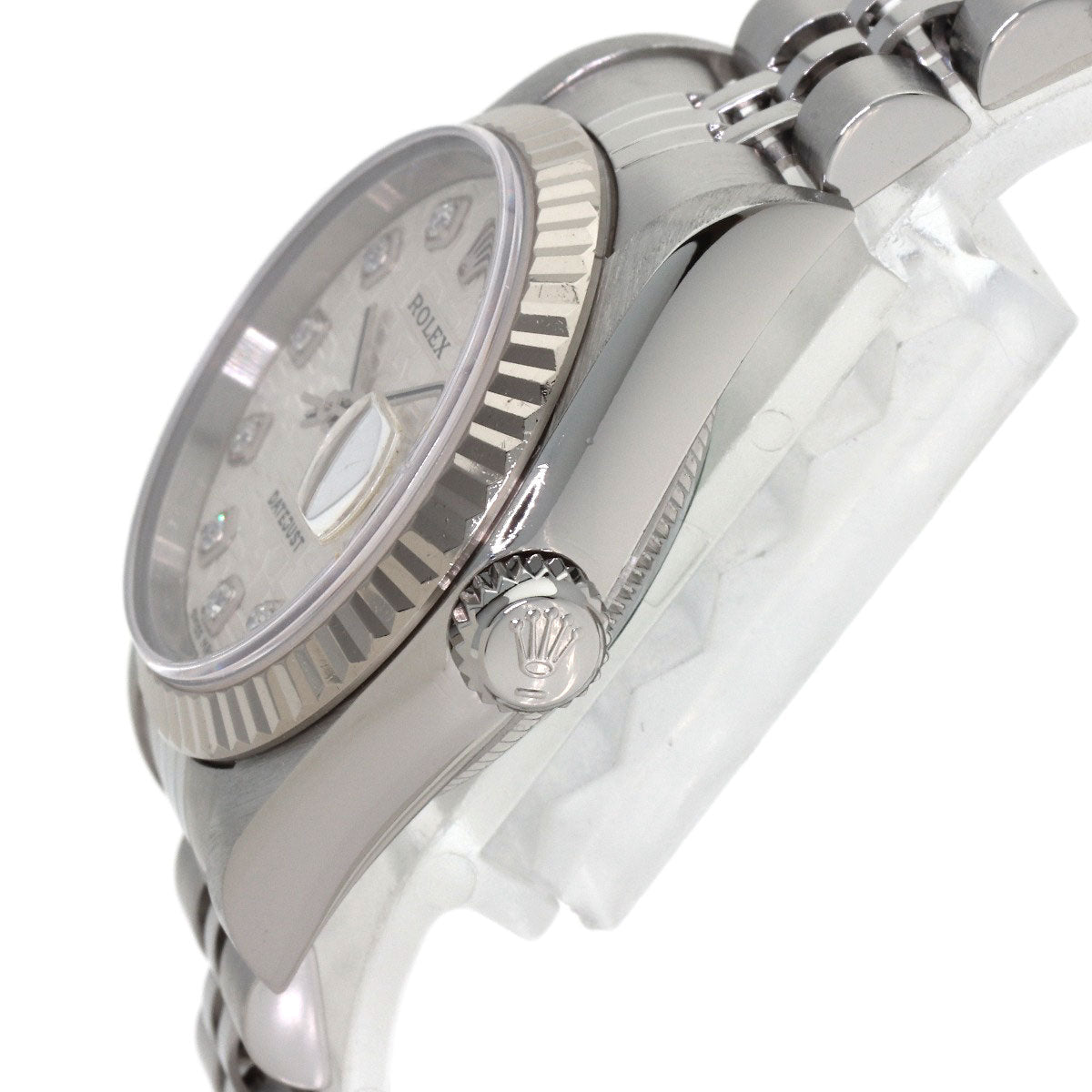 ROLEX DATEJUST 10P Diamond Watches 79174G Stainless Steel/Stainless Steel Ladies