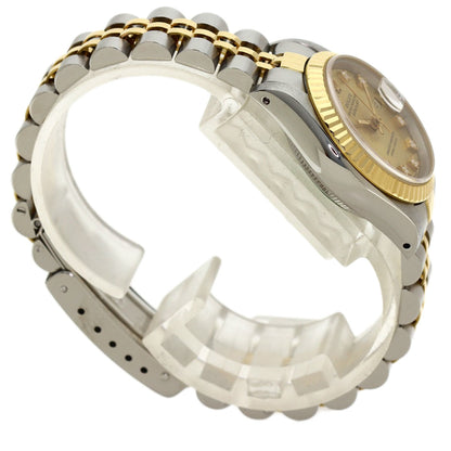 ROLEX DATEJUST 10P Diamond Watches 69173G Stainless Steel/SSxK18YG Ladies