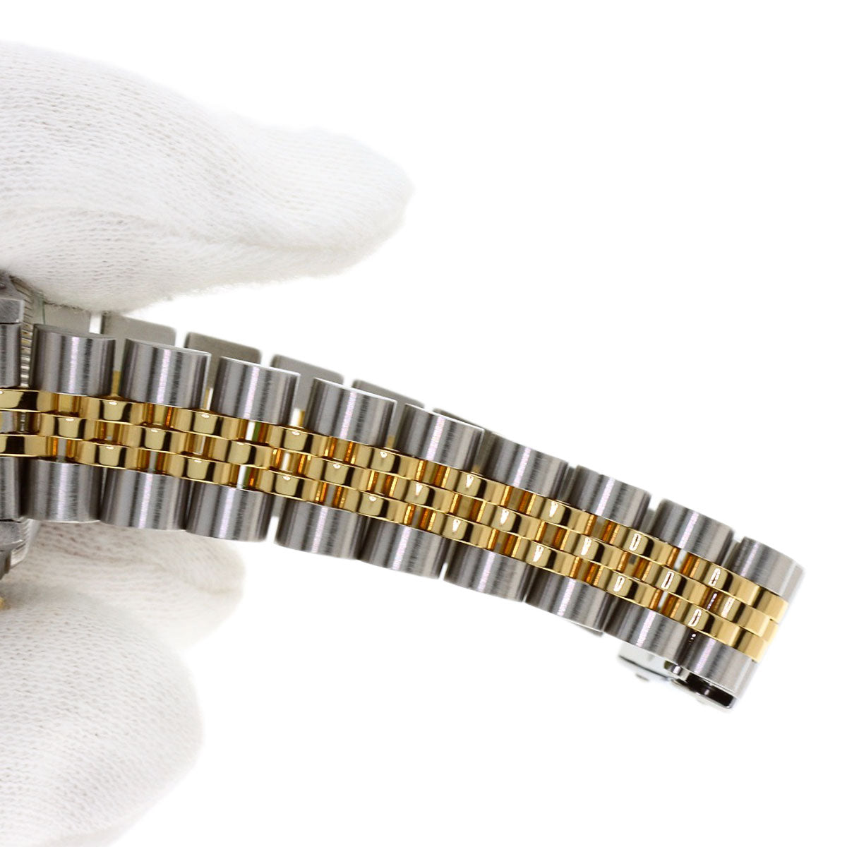 ROLEX DATEJUST 10P Diamond Watches 69173G Stainless Steel/SSxK18YG Ladies