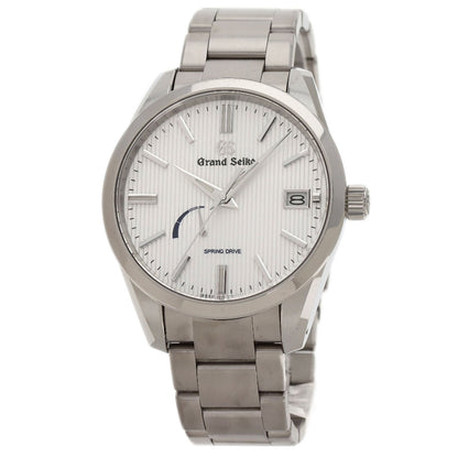 SEIKO Grand Seiko Round Face Spring Drive Watches SBGA347 Stainless Steel/Stainless Steel mens