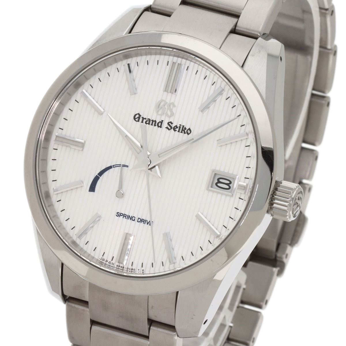 SEIKO Grand Seiko Round Face Spring Drive Watches SBGA347 Stainless Steel/Stainless Steel mens