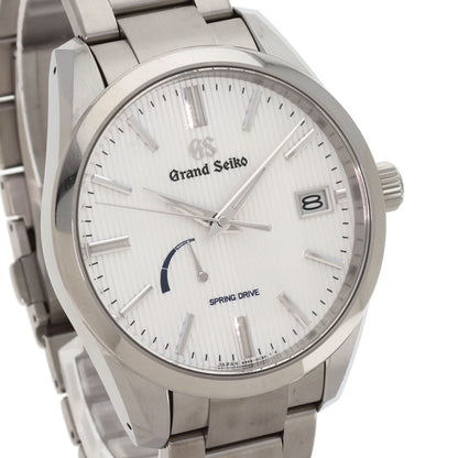 SEIKO Grand Seiko Round Face Spring Drive Watches SBGA347 Stainless Steel/Stainless Steel mens