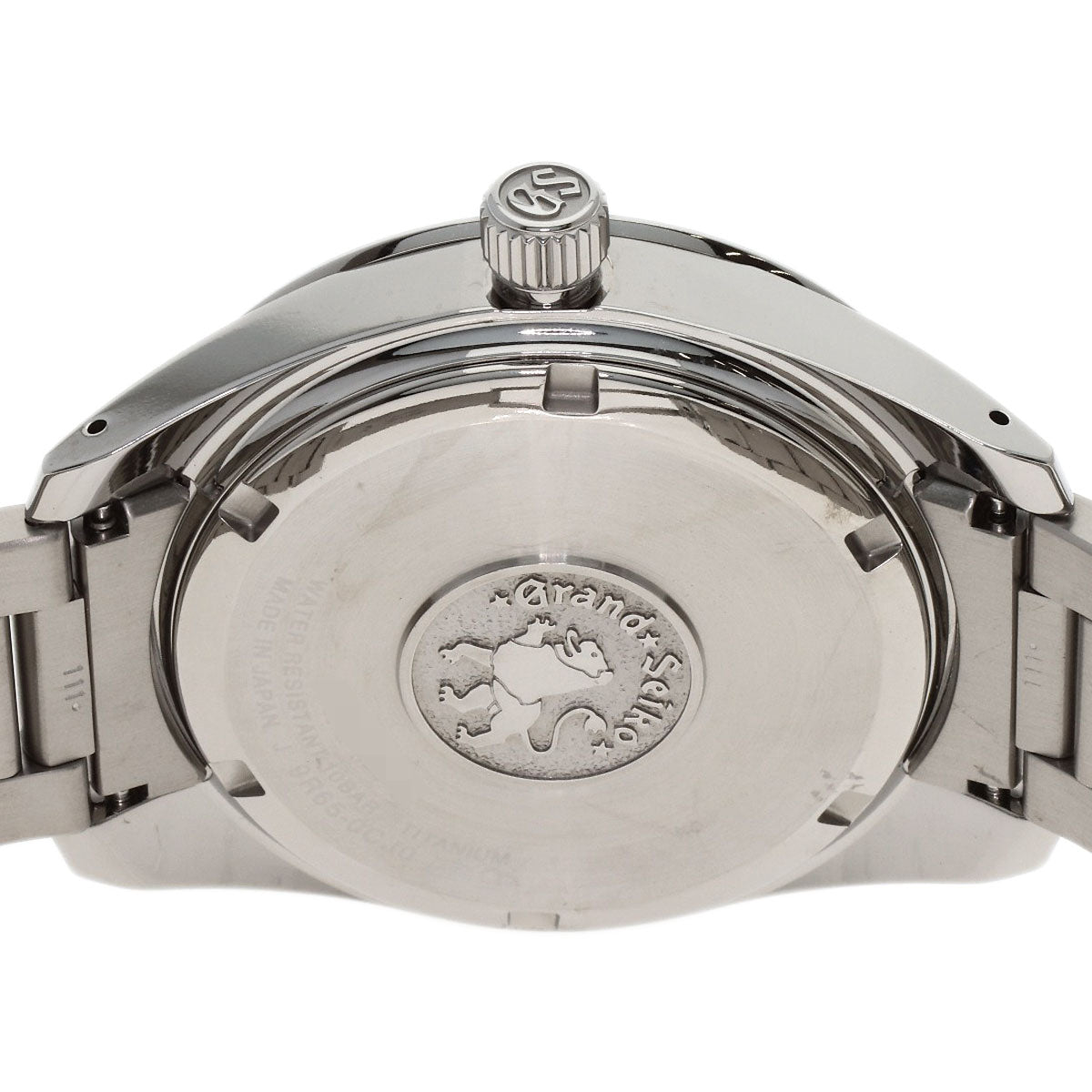 SEIKO Grand Seiko Round Face Spring Drive Watches SBGA347 Stainless Steel/Stainless Steel mens
