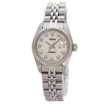 ROLEX DATEJUST 10P Diamond Watches 69174G Stainless Steel/Stainless Steel Ladies