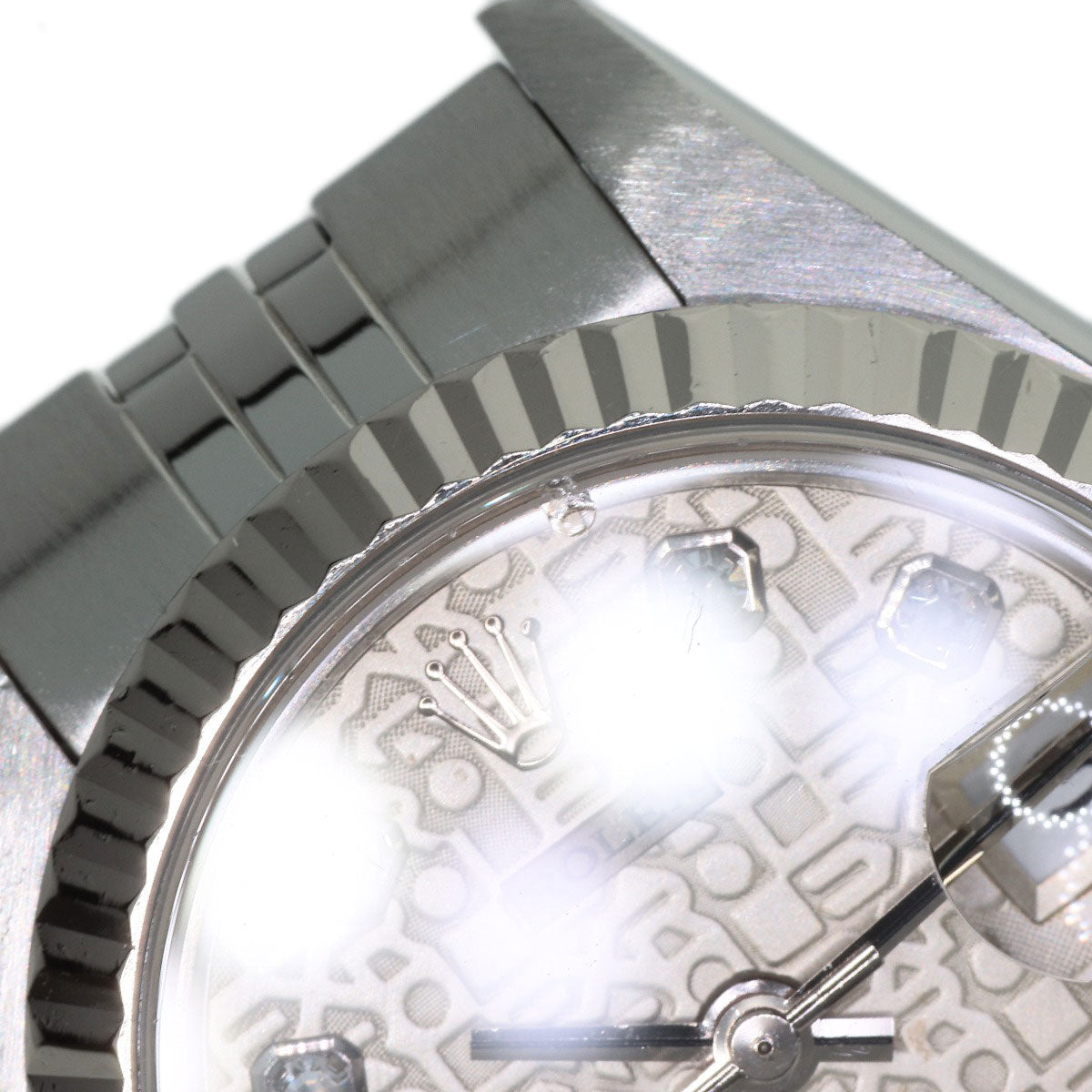 ROLEX DATEJUST 10P Diamond Watches 69174G Stainless Steel/Stainless Steel Ladies