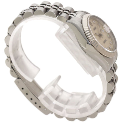 ROLEX DATEJUST 10P Diamond Watches 69174G Stainless Steel/Stainless Steel Ladies