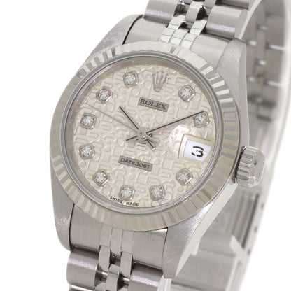 ROLEX DATEJUST 10P Diamond Watches 69174G Stainless Steel/Stainless Steel Ladies
