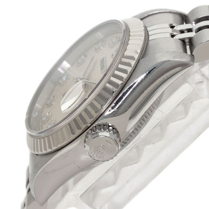 ROLEX DATEJUST 10P Diamond Watches 69174G Stainless Steel/Stainless Steel Ladies