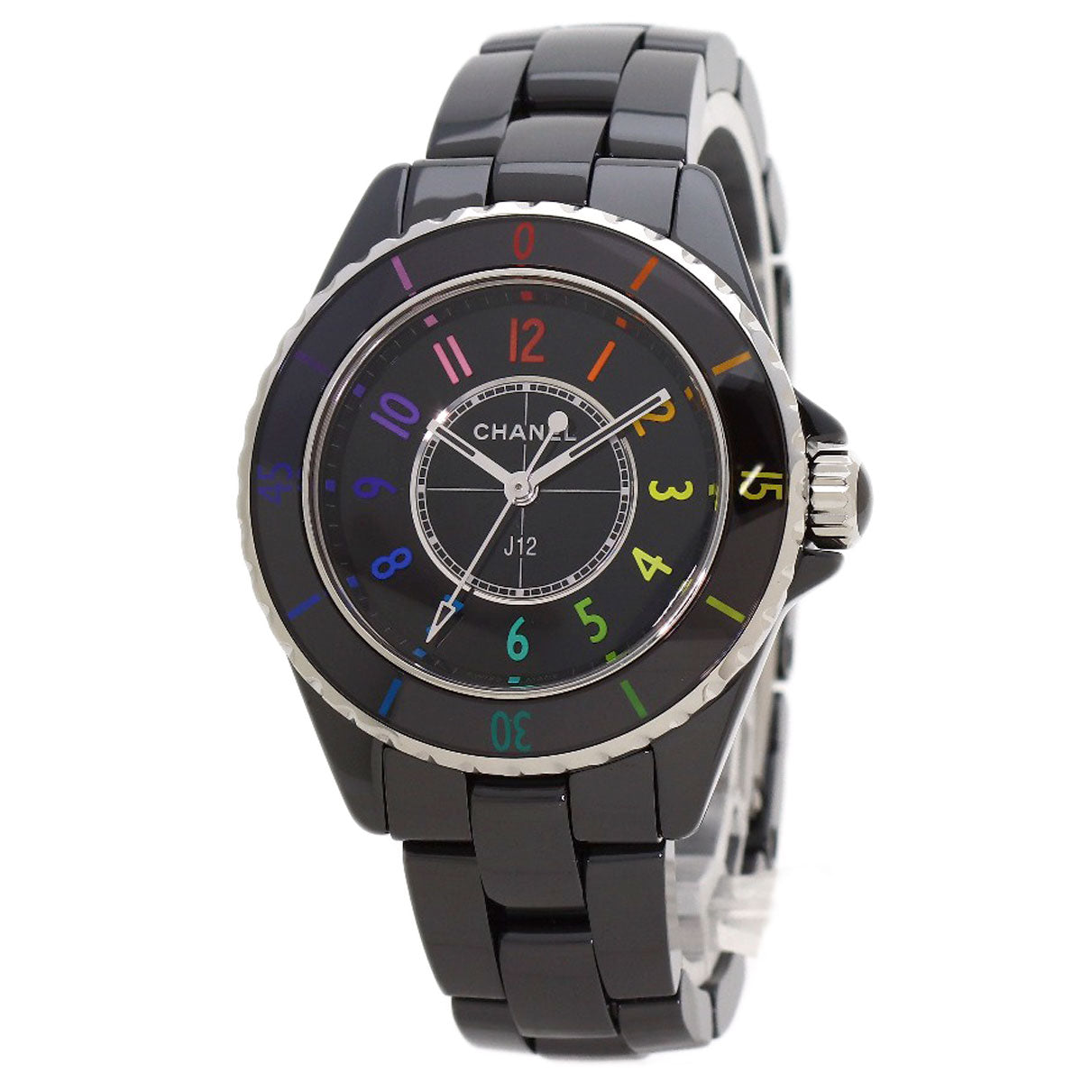 CHANEL J12 Electro 1.3" Limited Edition of 1255 Pieces Worldwide Watches H7121 Ceramic/Ceramic Ladies