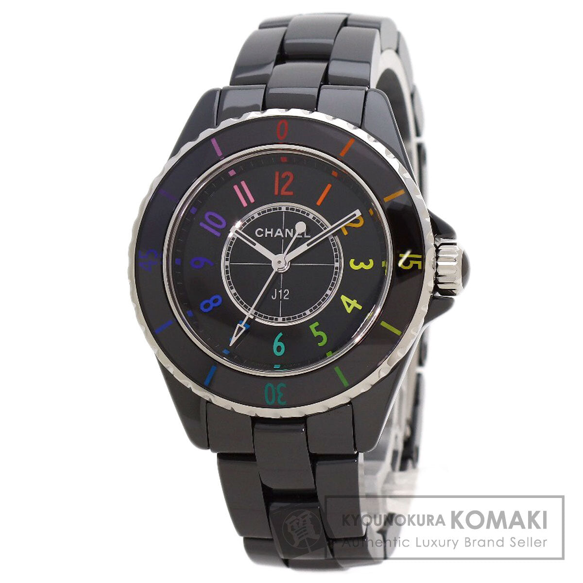 CHANEL J12 Electro 1.3" Limited Edition of 1255 Pieces Worldwide Watches H7121 Ceramic/Ceramic Ladies