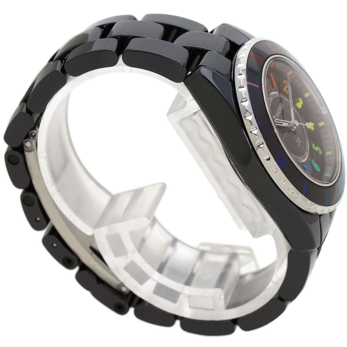 CHANEL J12 Electro 1.3" Limited Edition of 1255 Pieces Worldwide Watches H7121 Ceramic/Ceramic Ladies
