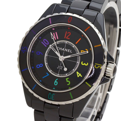 CHANEL J12 Electro 1.3" Limited Edition of 1255 Pieces Worldwide Watches H7121 Ceramic/Ceramic Ladies