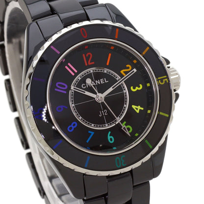 CHANEL J12 Electro 1.3" Limited Edition of 1255 Pieces Worldwide Watches H7121 Ceramic/Ceramic Ladies