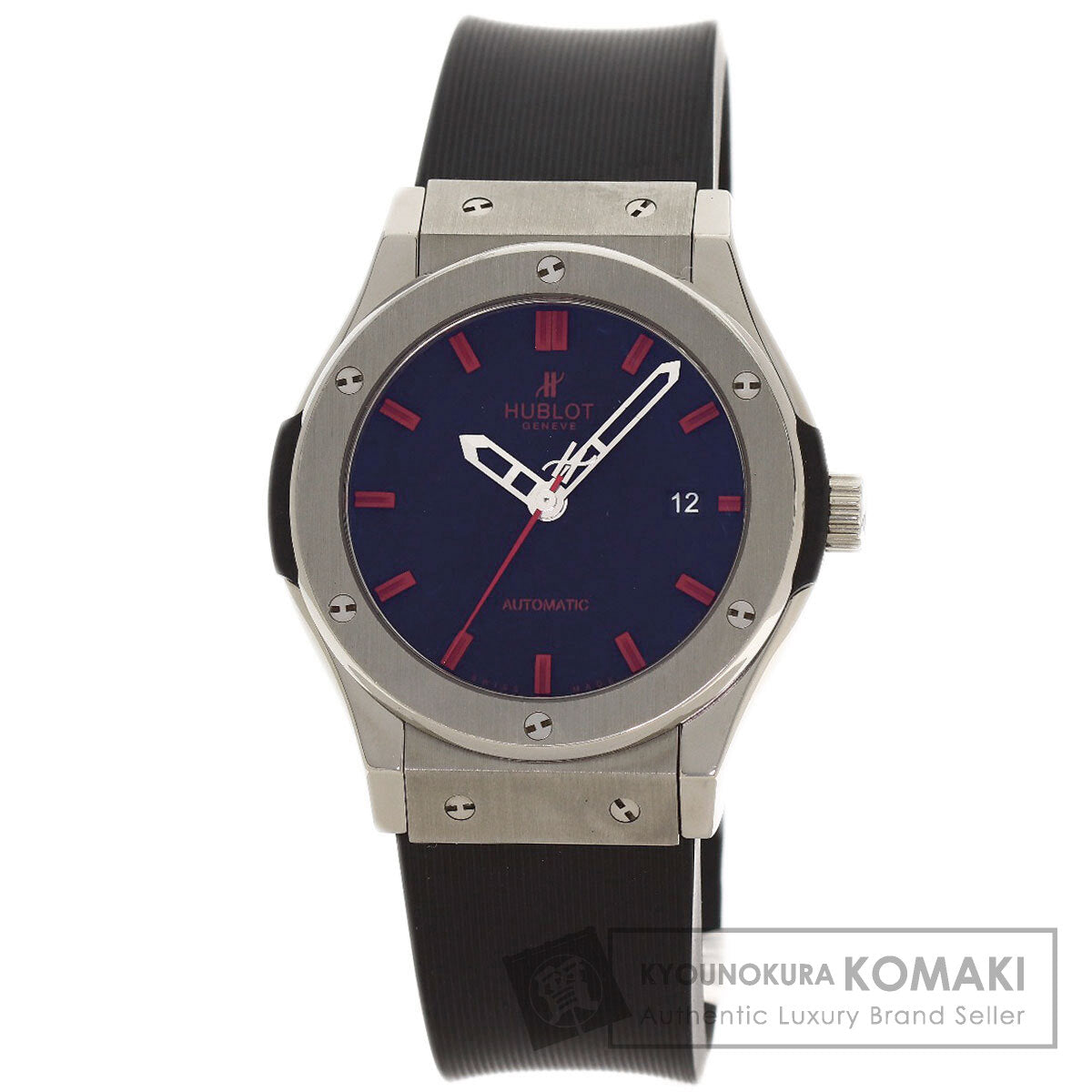 HUBLOT Classic fusion Watches 542.ZX.1130.LR.MSK11 Titanium/Rubber mens