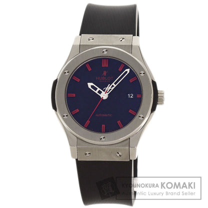 HUBLOT Classic fusion Watches 542.ZX.1130.LR.MSK11 Titanium/Rubber mens