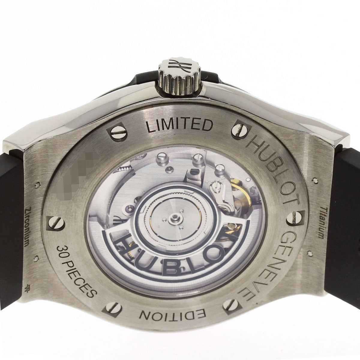 HUBLOT Classic fusion Watches 542.ZX.1130.LR.MSK11 Titanium/Rubber mens