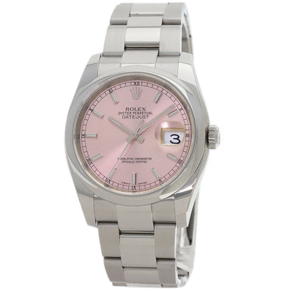 ROLEX Datejust Pink Bar Watches 116200 Stainless Steel/Stainless Steel mens