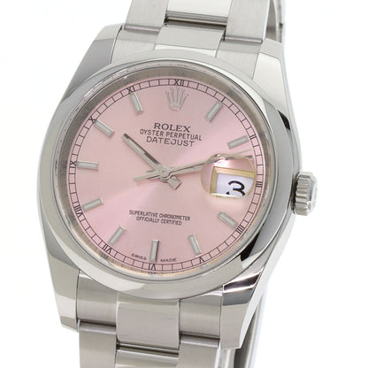 ROLEX Datejust Pink Bar Watches 116200 Stainless Steel/Stainless Steel mens