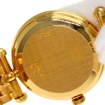 Van Cleef & Arpels Round Face 12P Diamond Watches 18601 K18 Yellow Gold/18K Yellow Gold Ladies