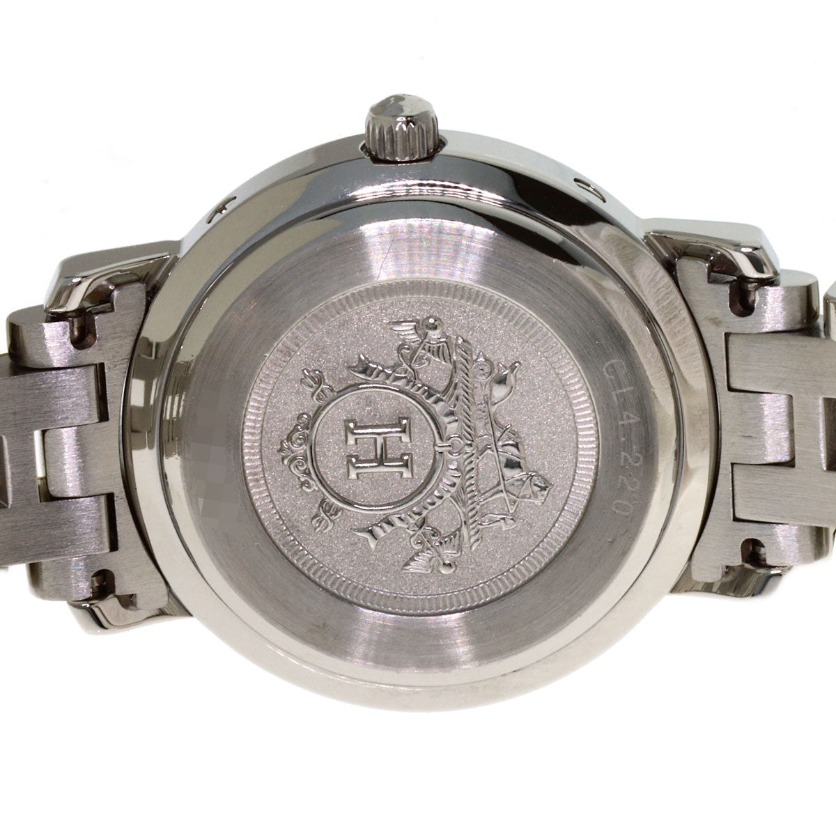 HERMES Clipper Watches CL4.220 Stainless Steel/SSxGP Ladies