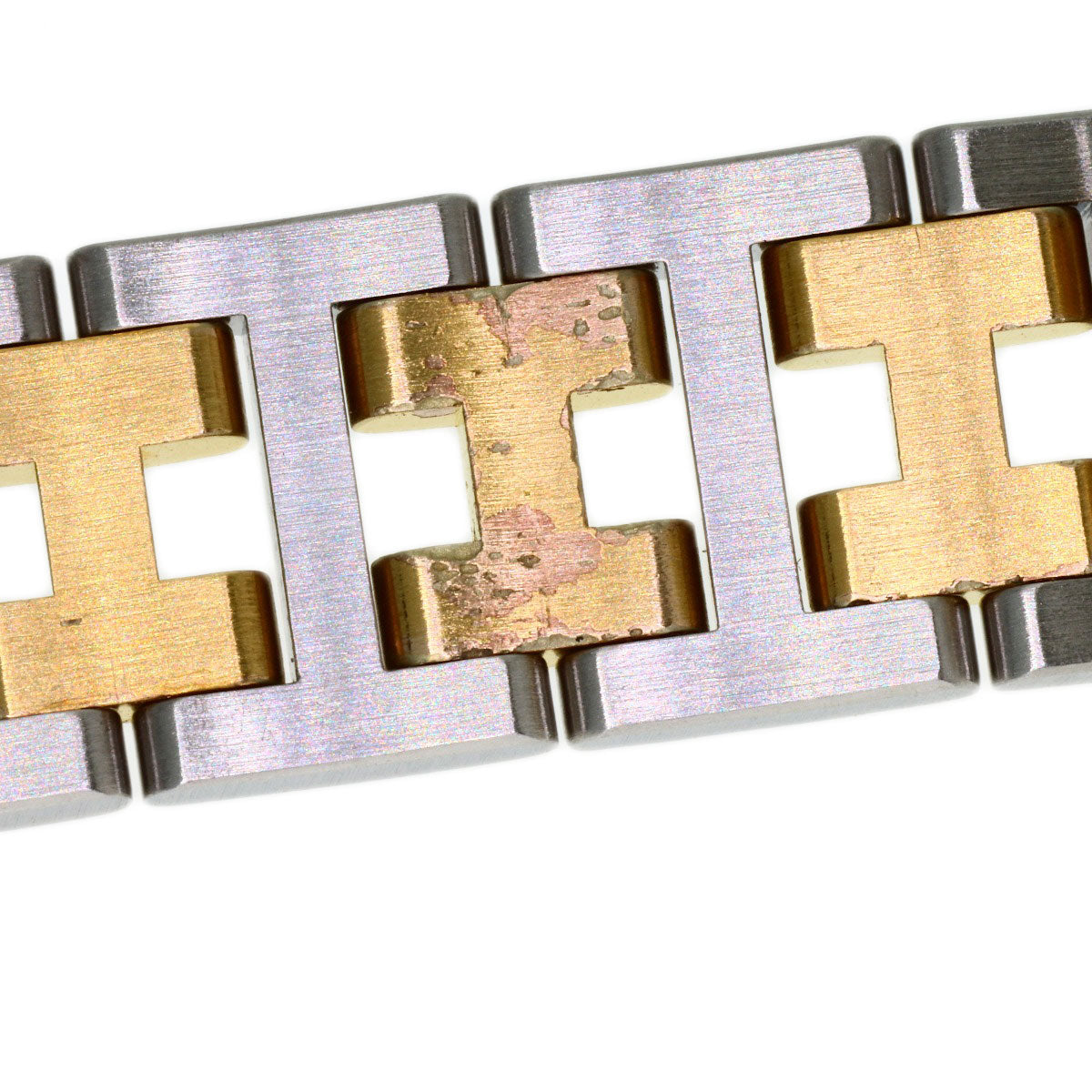 HERMES Clipper Watches Stainless Steel/SSxGP Ladies