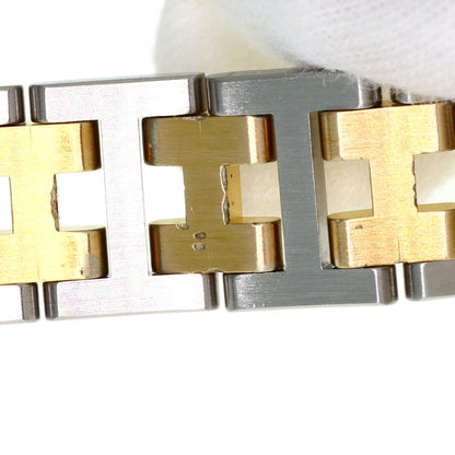 HERMES Clipper Watches Stainless Steel/SSxGP Ladies