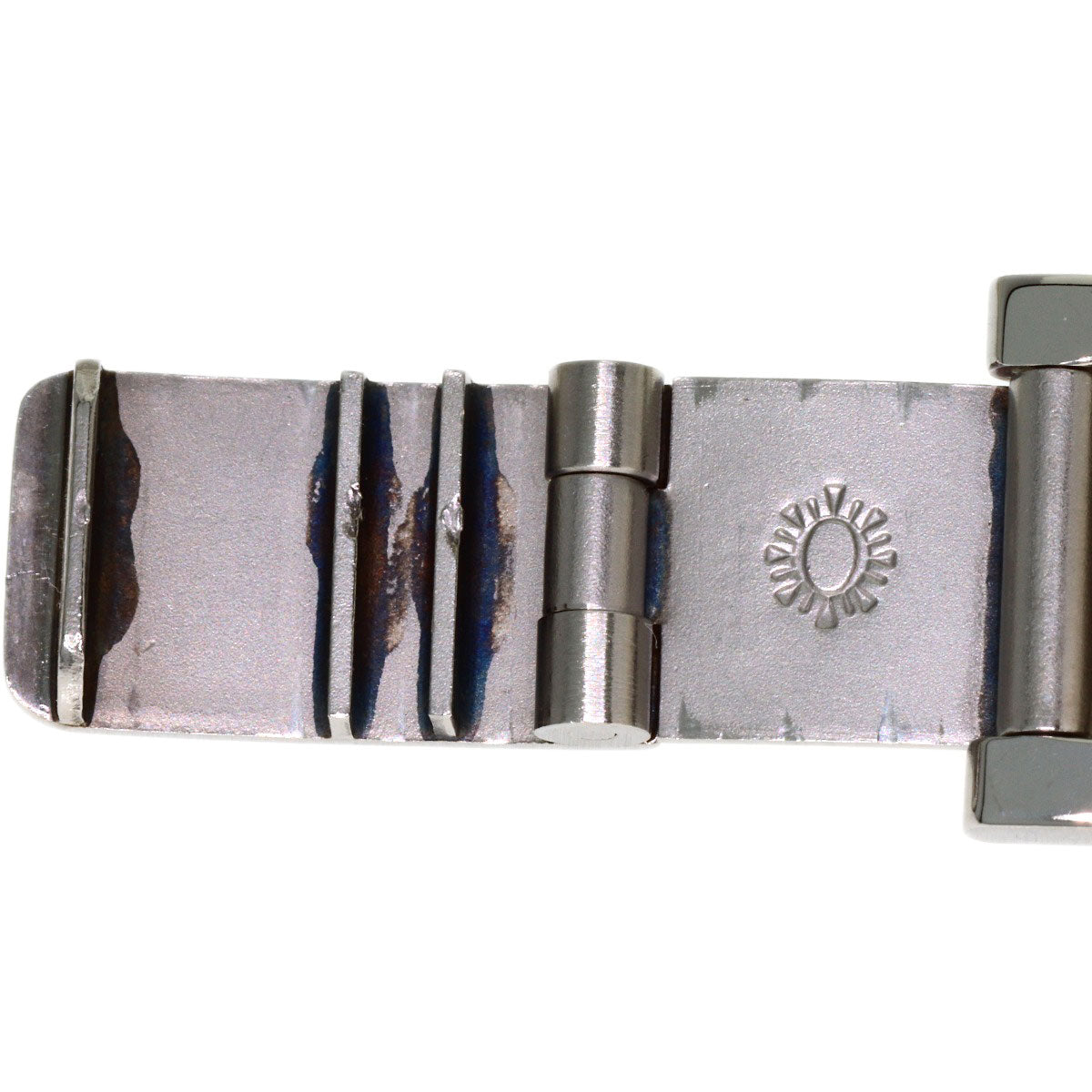 HERMES Clipper Watches Stainless Steel/SSxGP Ladies