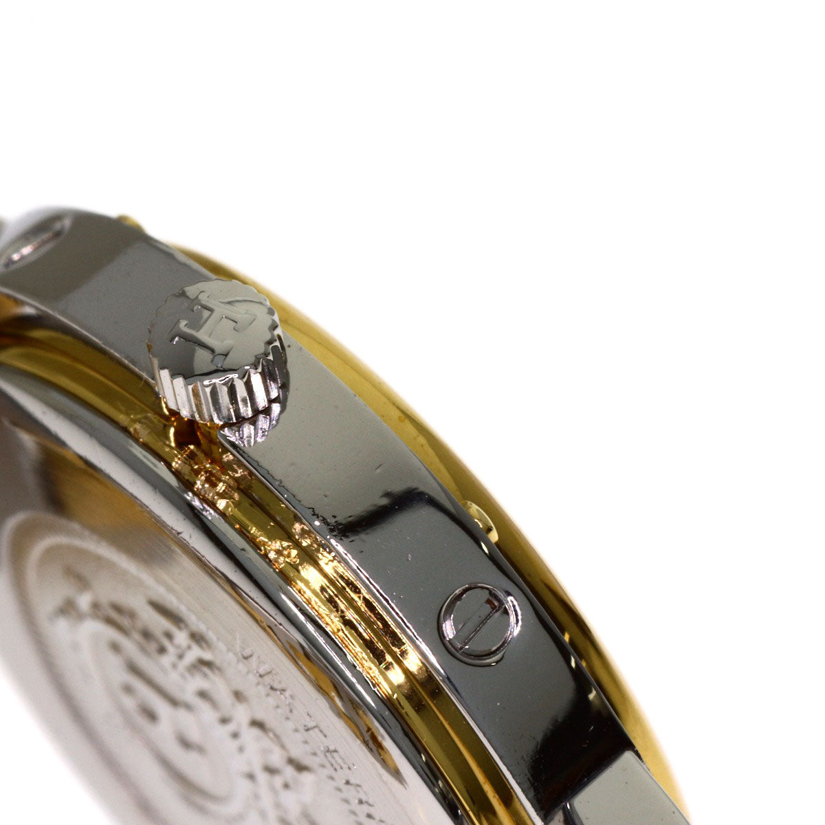 HERMES Clipper Watches Stainless Steel/SSxGP Ladies