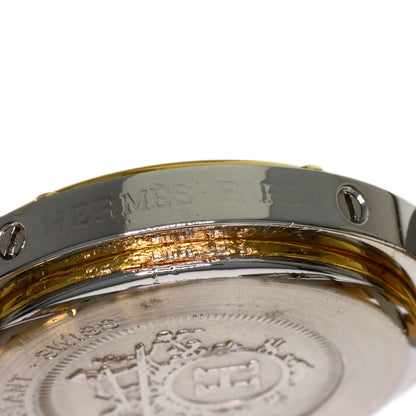 HERMES Clipper Watches Stainless Steel/SSxGP Ladies