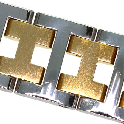 HERMES Clipper Watches Stainless Steel/SSxGP Ladies