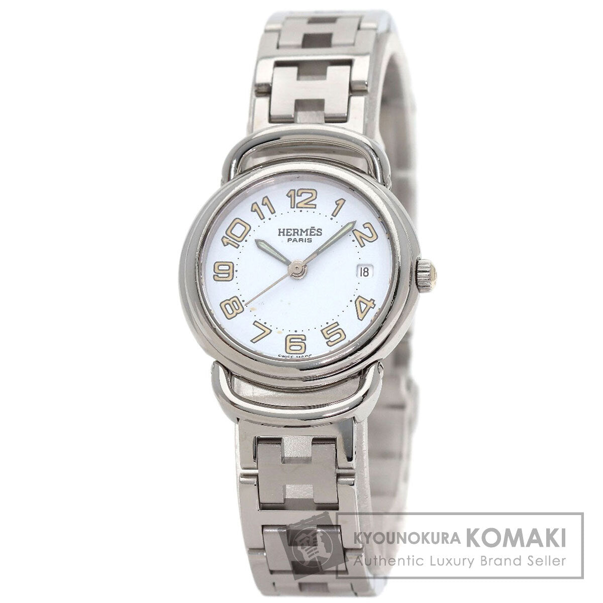 HERMES Pullman Watches PU2.210 Stainless Steel/Stainless Steel Ladies