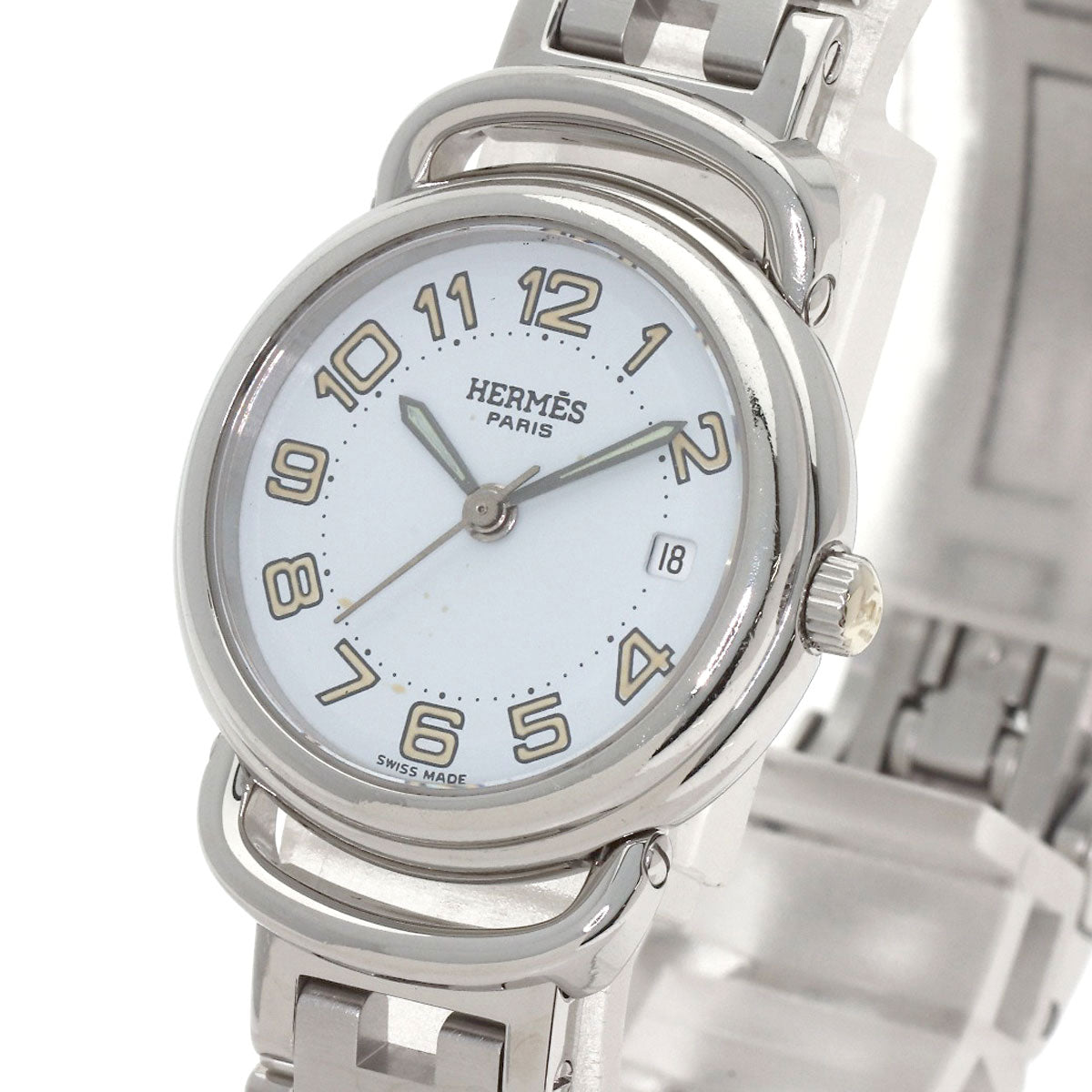 HERMES Pullman Watches PU2.210 Stainless Steel/Stainless Steel Ladies