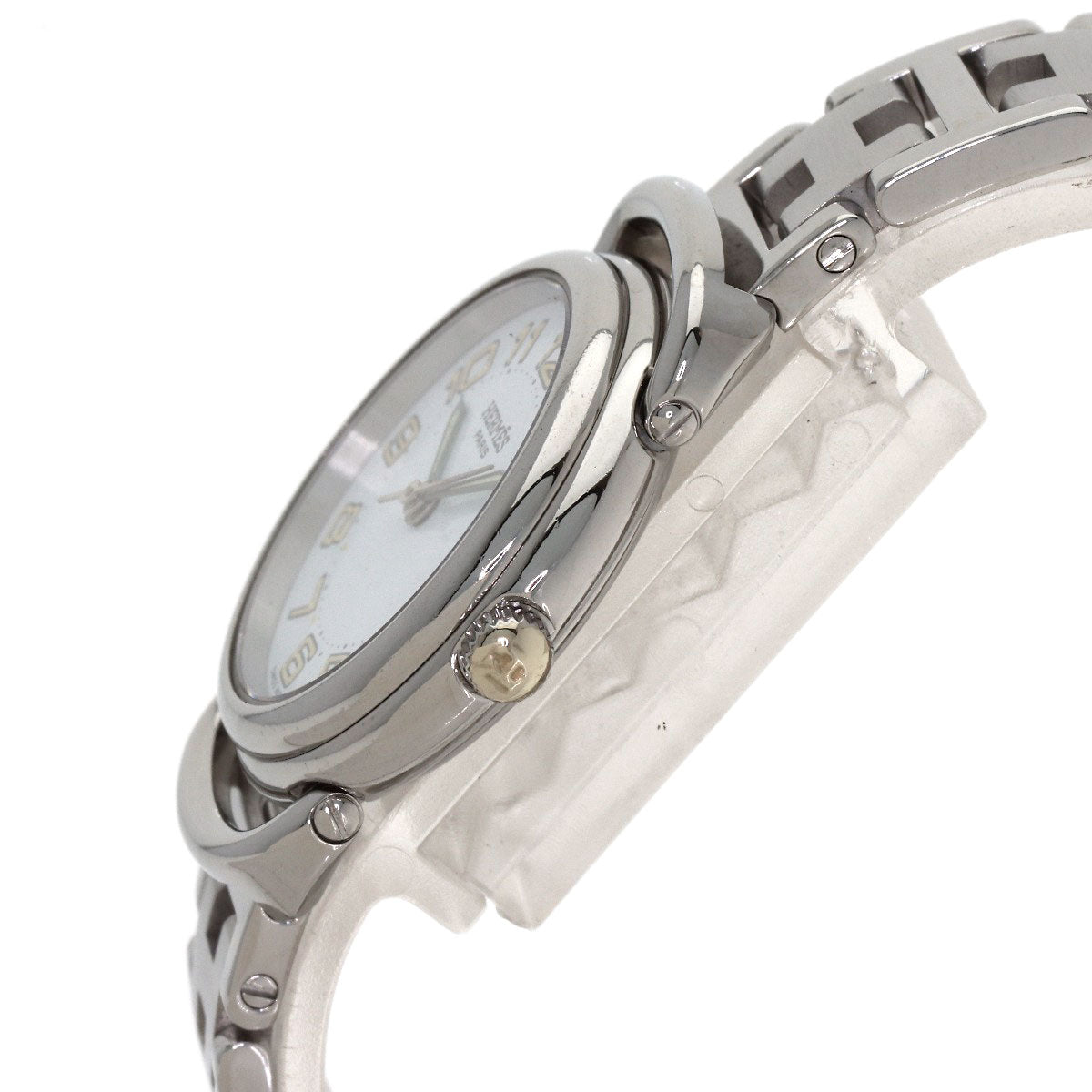 HERMES Pullman Watches PU2.210 Stainless Steel/Stainless Steel Ladies