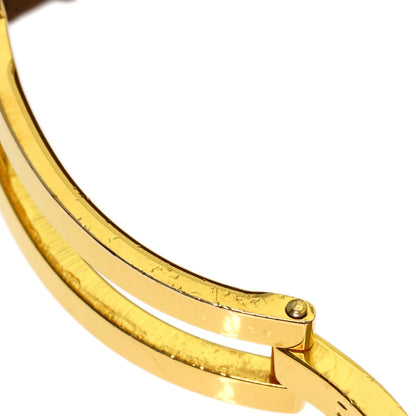 CHANEL Matelasse Watches H0109 K18 Yellow Gold/Leather Ladies
