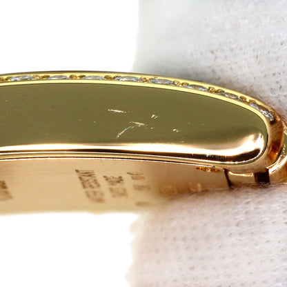 CARTIER Tank Française SM Bracelet with Aftermarket Diamonds Watches WE1001R K18 Yellow Gold/K18YGxDiamond Ladies