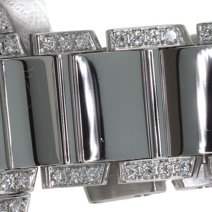 CARTIER Tank Française SM Genuine Diamond Watches WE1002SC K18 White Gold/K18WGxDiamond Ladies