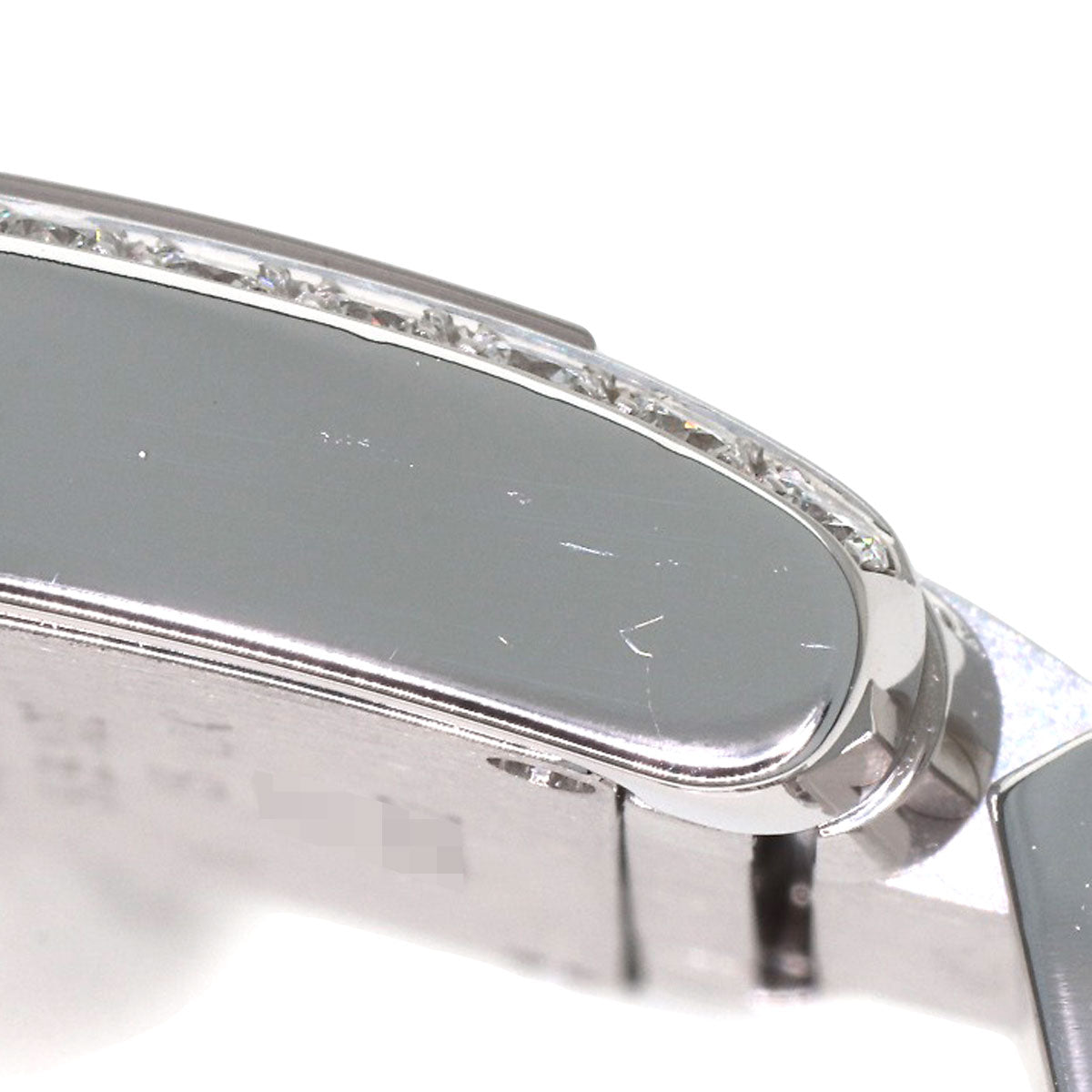 CARTIER Tank Française SM Genuine Diamond Watches WE1002SC K18 White Gold/K18WGxDiamond Ladies