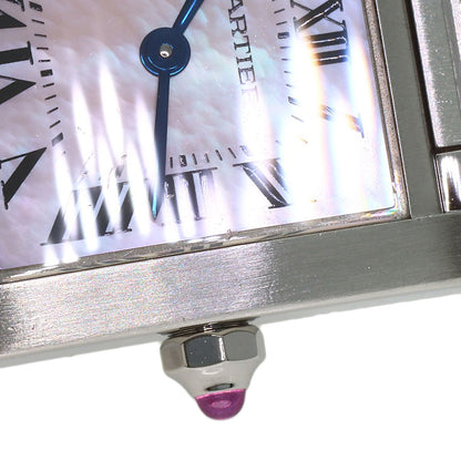 CARTIER Tank francaise SM Watches W51028Q3 Stainless Steel/Stainless Steel Ladies