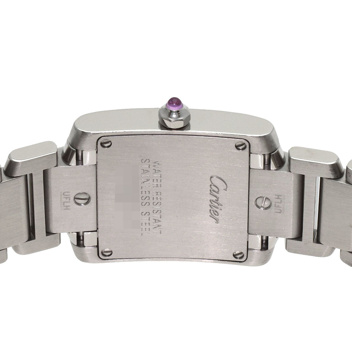 CARTIER Tank francaise SM Watches W51028Q3 Stainless Steel/Stainless Steel Ladies