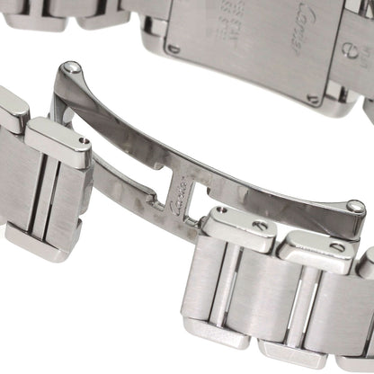CARTIER Tank francaise SM Watches W51028Q3 Stainless Steel/Stainless Steel Ladies
