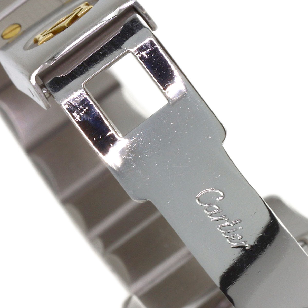 CARTIER Santos Galbe SM Watches Stainless Steel/Stainless Steel Ladies