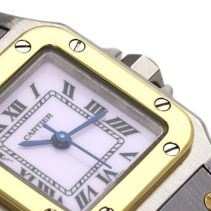 CARTIER Santos Galbe SM Watches Stainless Steel/Stainless Steel Ladies