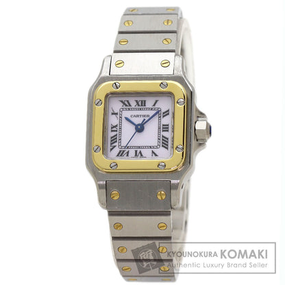 CARTIER Santos Galbe SM Watches Stainless Steel/Stainless Steel Ladies