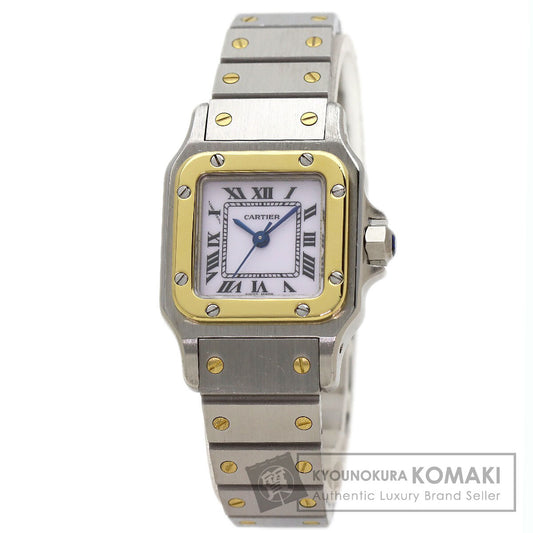 CARTIER Santos Galbe SM Watches Stainless Steel/Stainless Steel Ladies