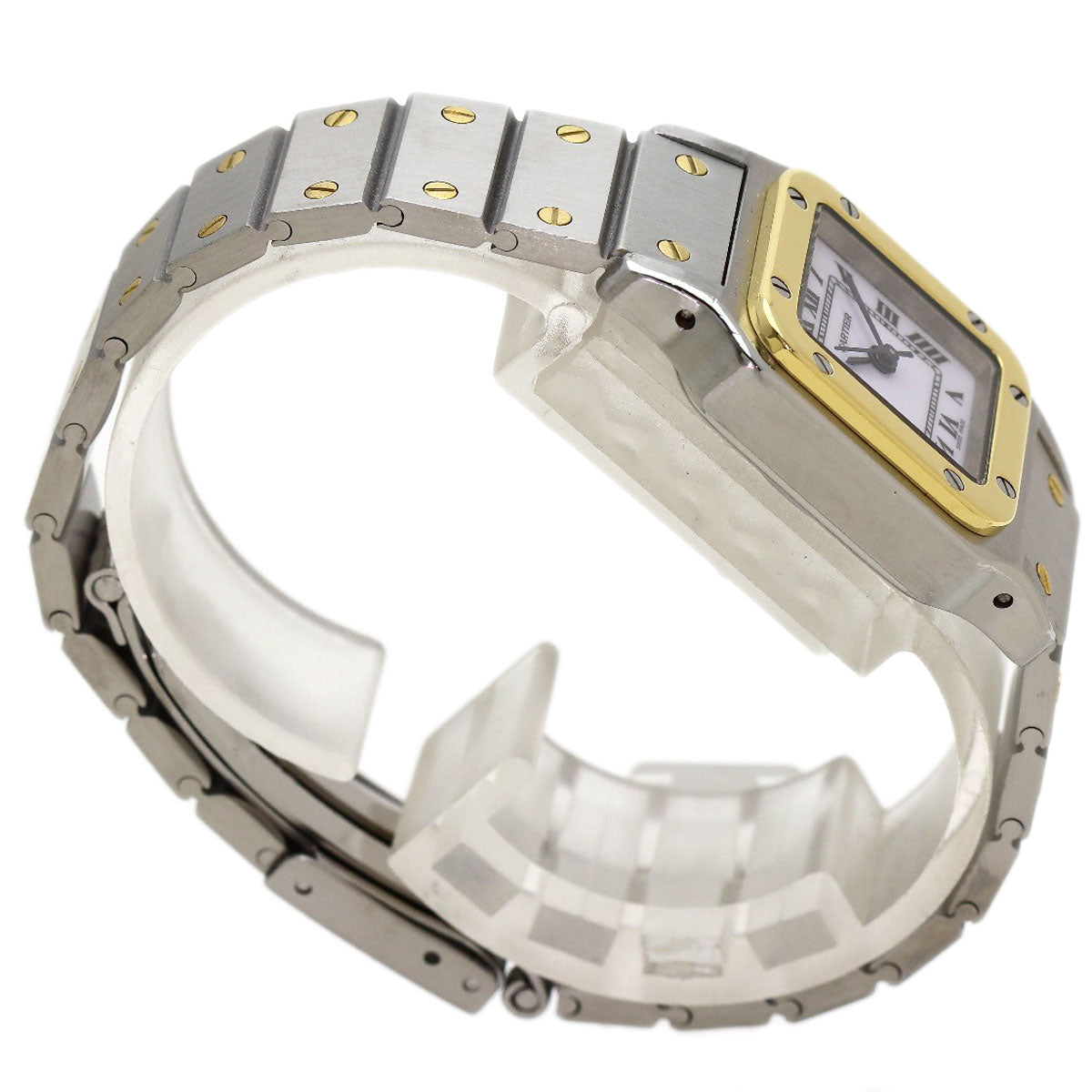 CARTIER Santos Galbe SM Watches Stainless Steel/Stainless Steel Ladies