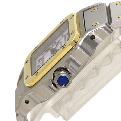 CARTIER Santos Galbe SM Watches Stainless Steel/Stainless Steel Ladies