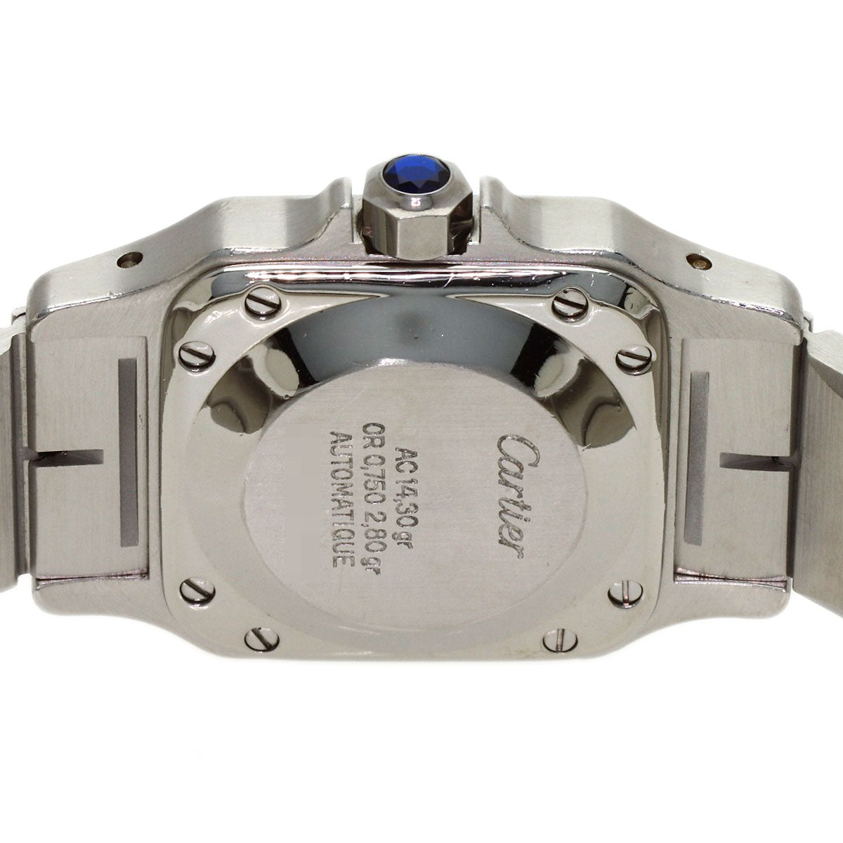 CARTIER Santos Galbe SM Watches Stainless Steel/Stainless Steel Ladies