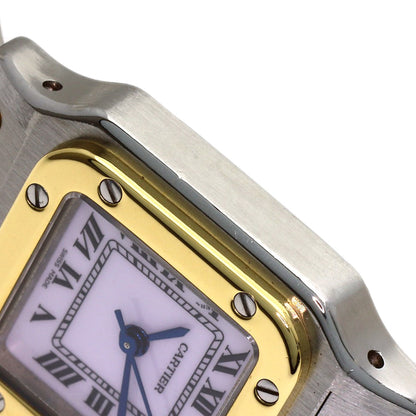 CARTIER Santos Galbe SM Watches Stainless Steel/Stainless Steel Ladies