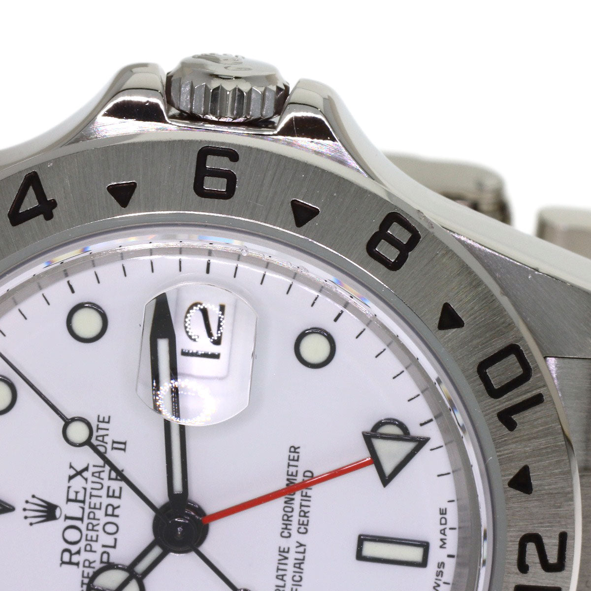 ROLEX Explorer 2 Watches 16570 Stainless Steel/Stainless Steel mens